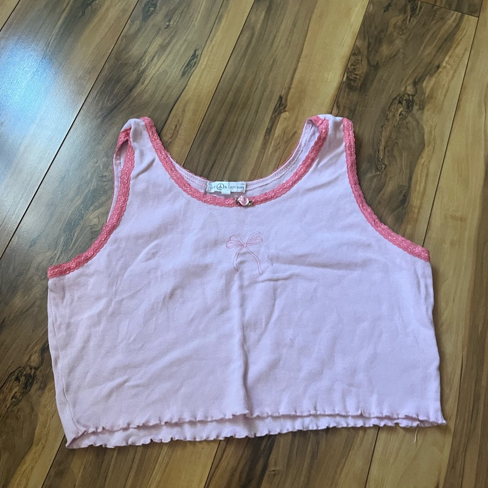 Bow pajama top
